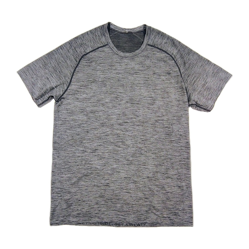 Lululemon Metal Vent Tech T-shirt Mens Large Gray Short Sleeve Running Gym